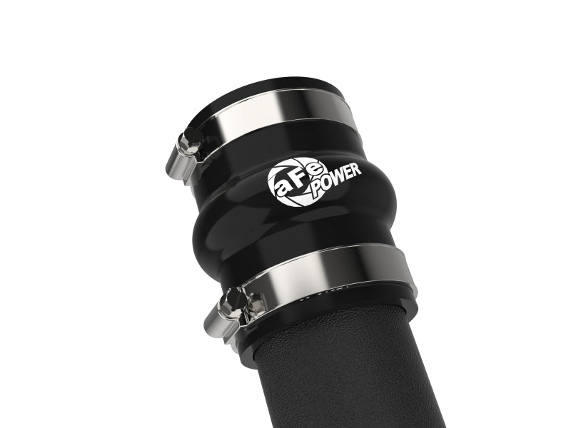AFE 46-20668-B unner 2-1/2 IN Aluminum Hot Charge Pipe Black 22-23 fits Subaru