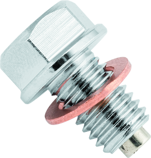 BikeMaster 151627 Magnetic Oil Drain Plug 10mm - Stainless