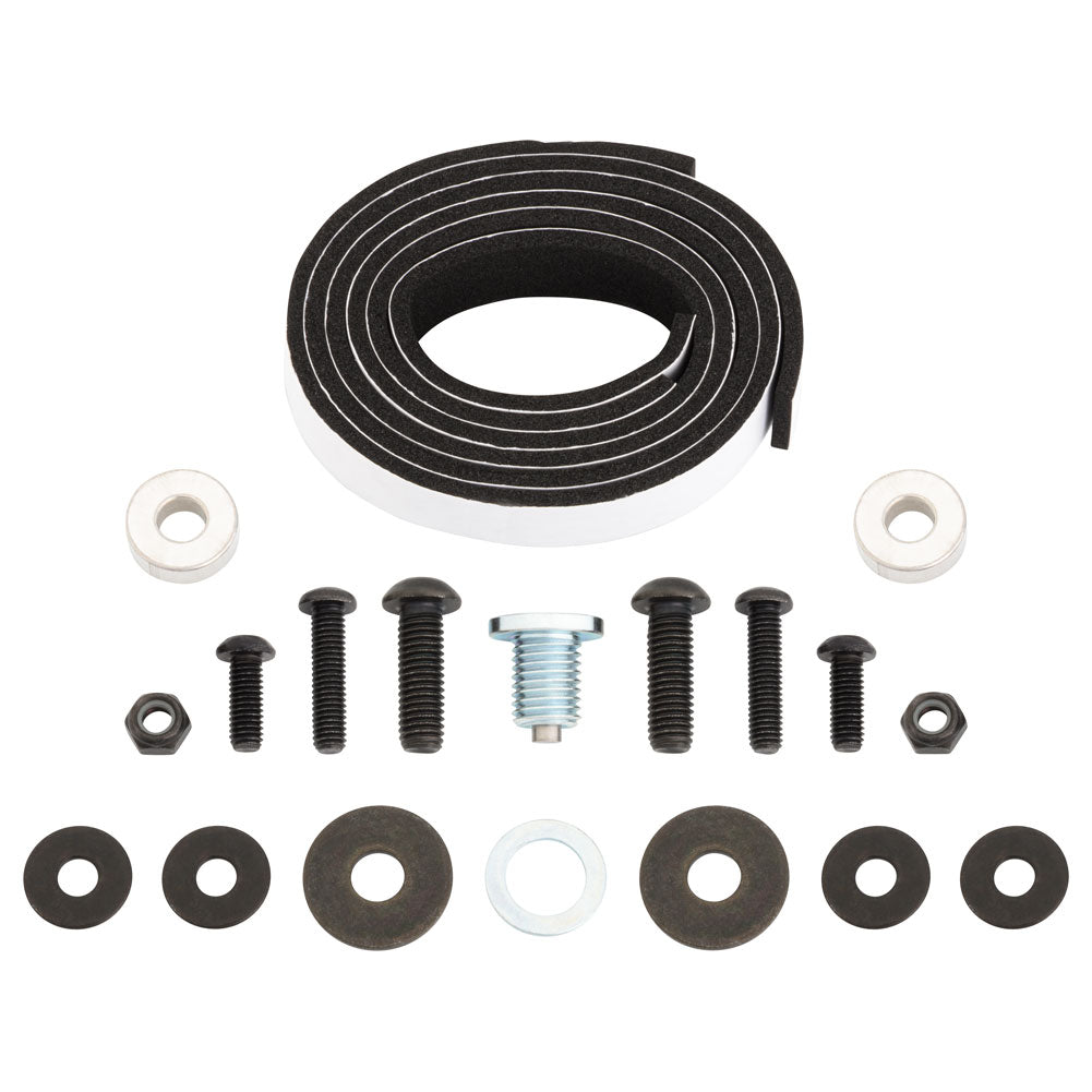 Tusk 2101060021 Aluminum Skid Plate Black