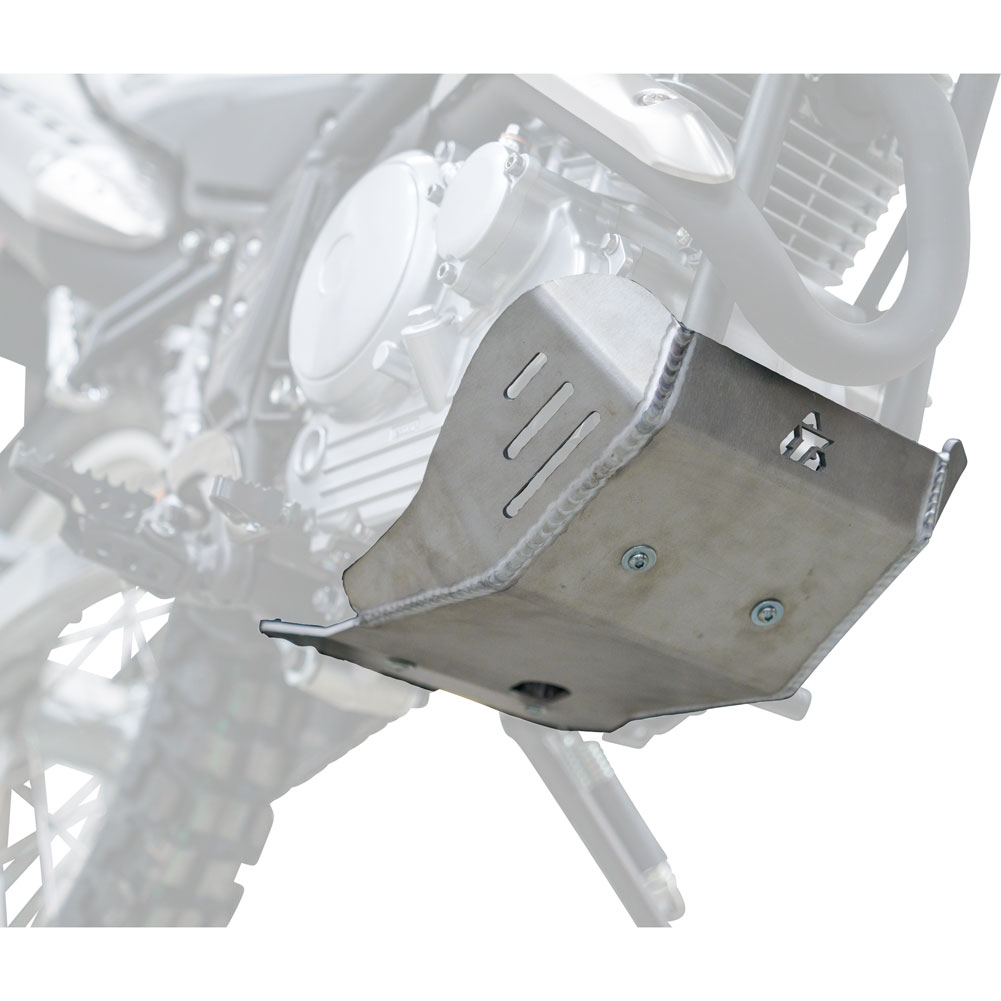 Tusk 2101060024 Aluminum Skid Plate Silver