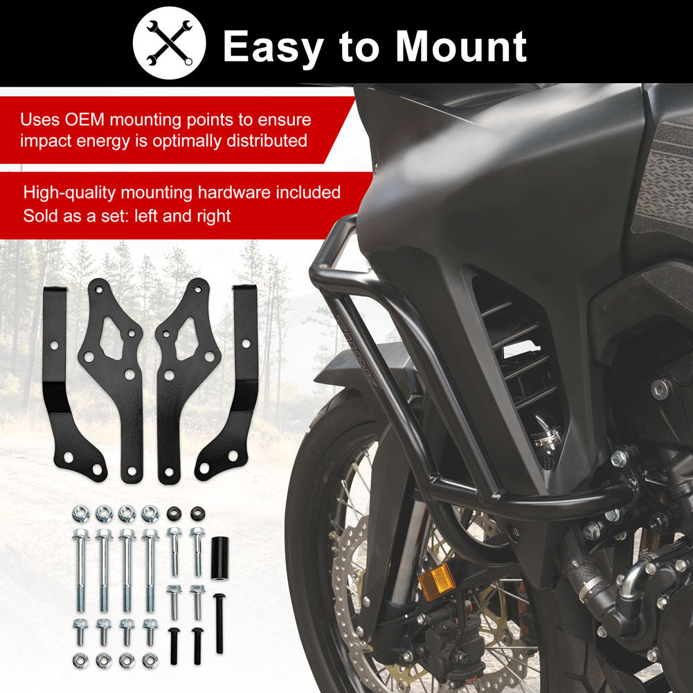 Tusk 2101060027 Aluminum Skid Plate Black
