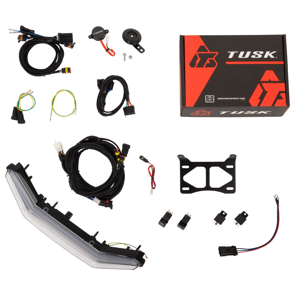 Tusk 2102330007 Plug and Play UTV Signal & Horn Kit with Accent Lights