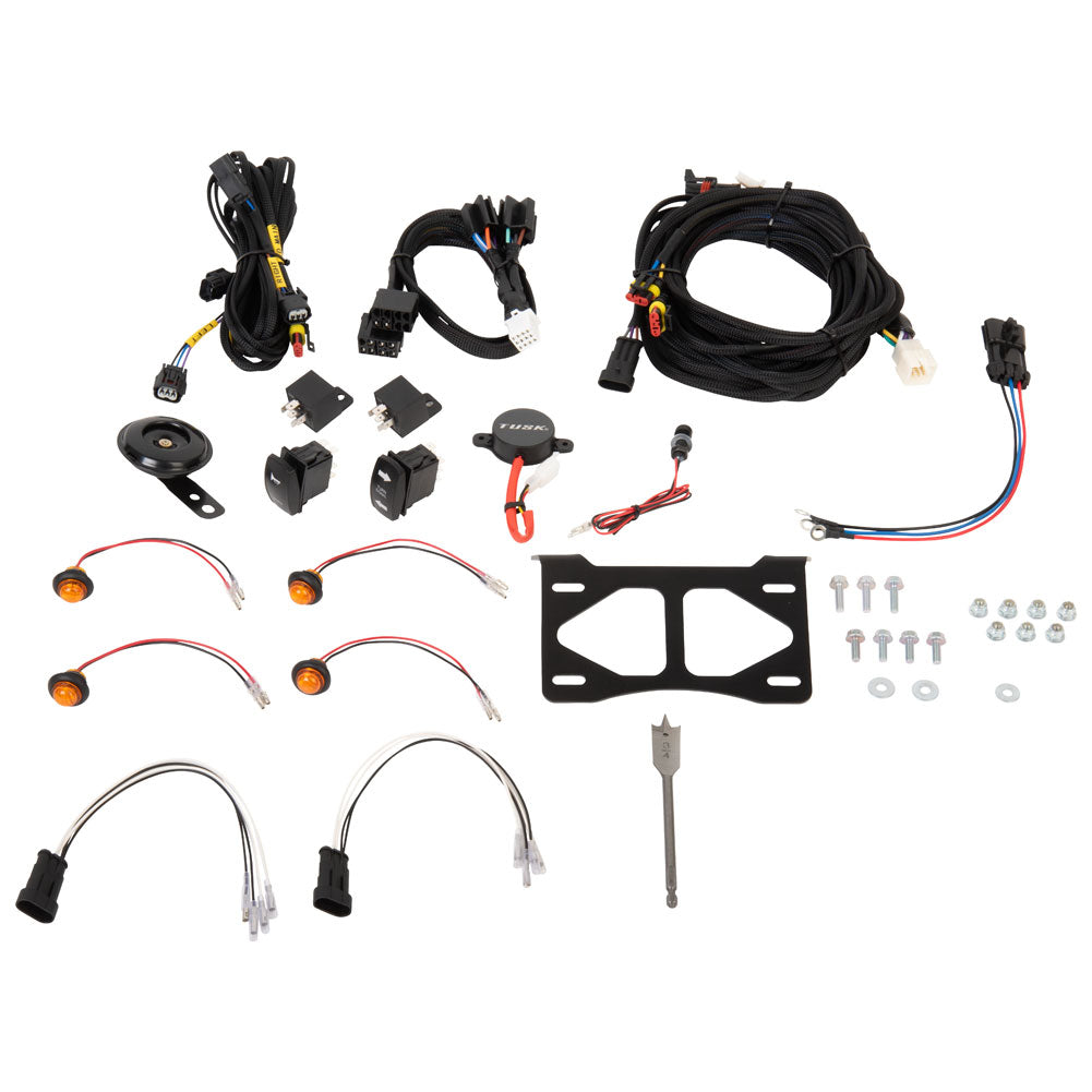 Tusk 2102330008 Plug and Play UTV Signal & Horn Kit with Button Lights