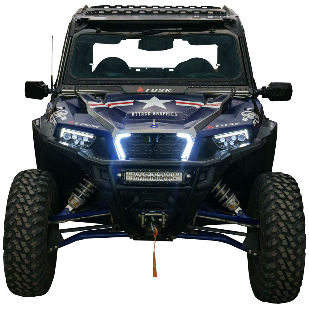 Tusk 2102330016 Plug and Play UTV Signal & Horn Kit with Accent Lights