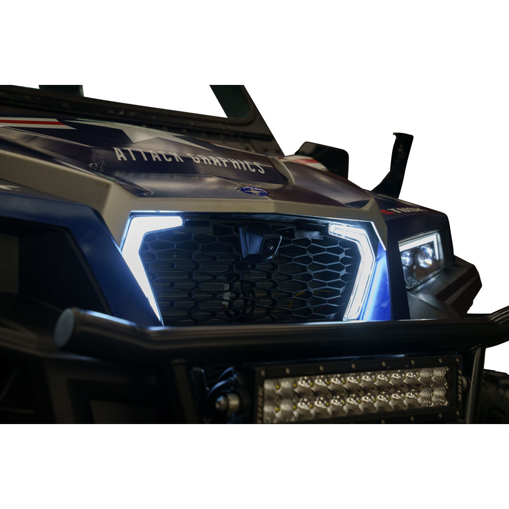 Tusk 2102330016 Plug and Play UTV Signal & Horn Kit with Accent Lights