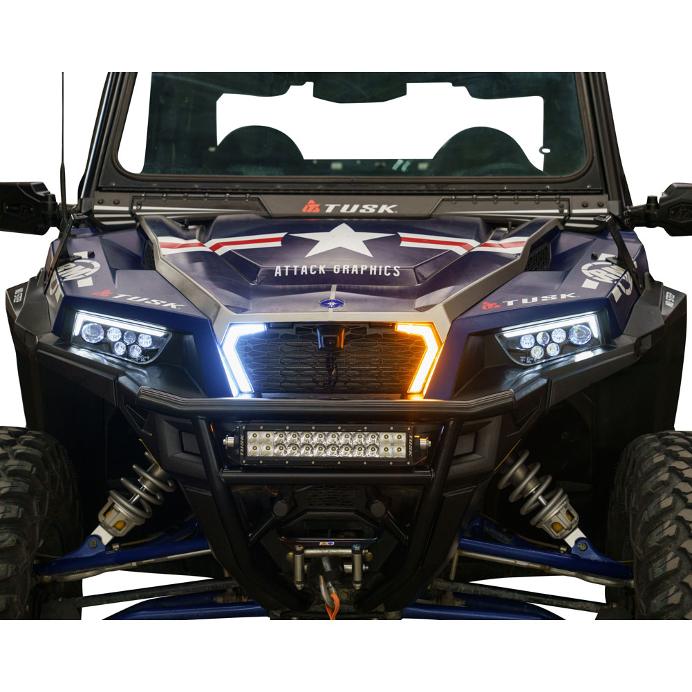 Tusk 2102330016 Plug and Play UTV Signal & Horn Kit with Accent Lights