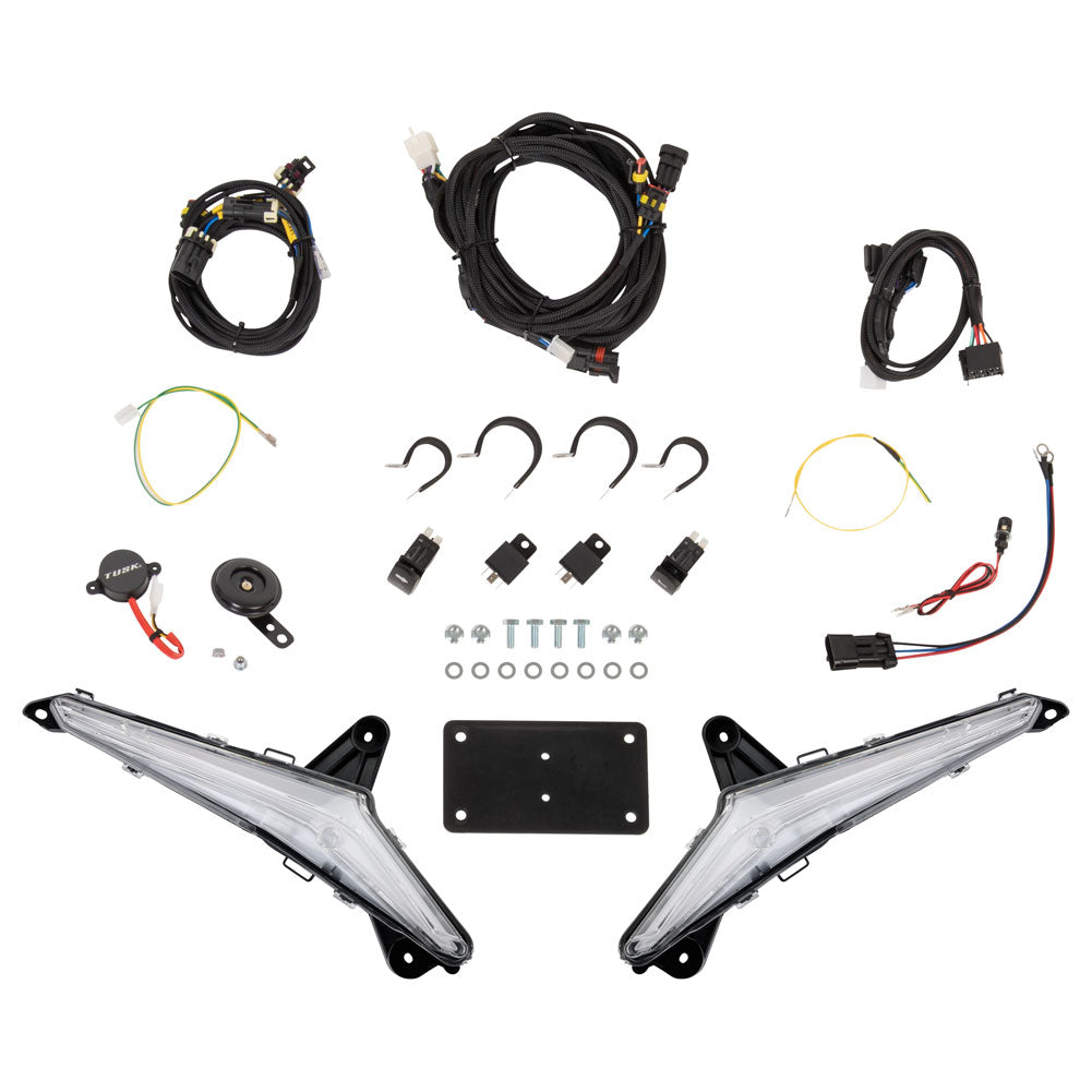 Tusk 2102330022 Plug and Play UTV Signal & Horn Kit with Accent Lights