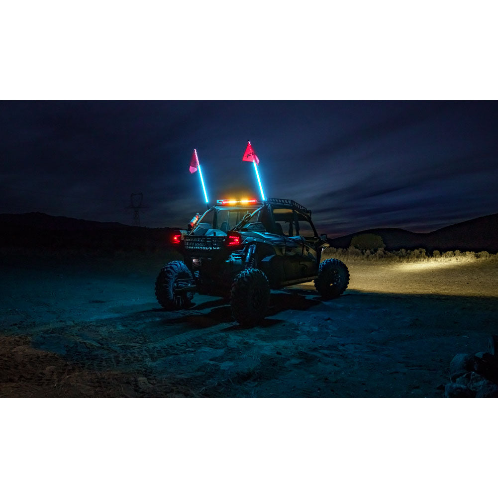 Tusk 2103820005 LED Rock Light Kit with Single 6' LED Whip