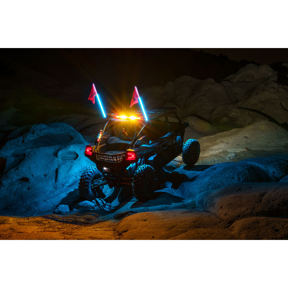 Tusk 2103820011 LED Rock Light Kit with Dual 6' LED Whips
