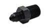 Vibrant 10293 -4AN to 1/8in NPT Straight Adapter Fitting - Aluminum