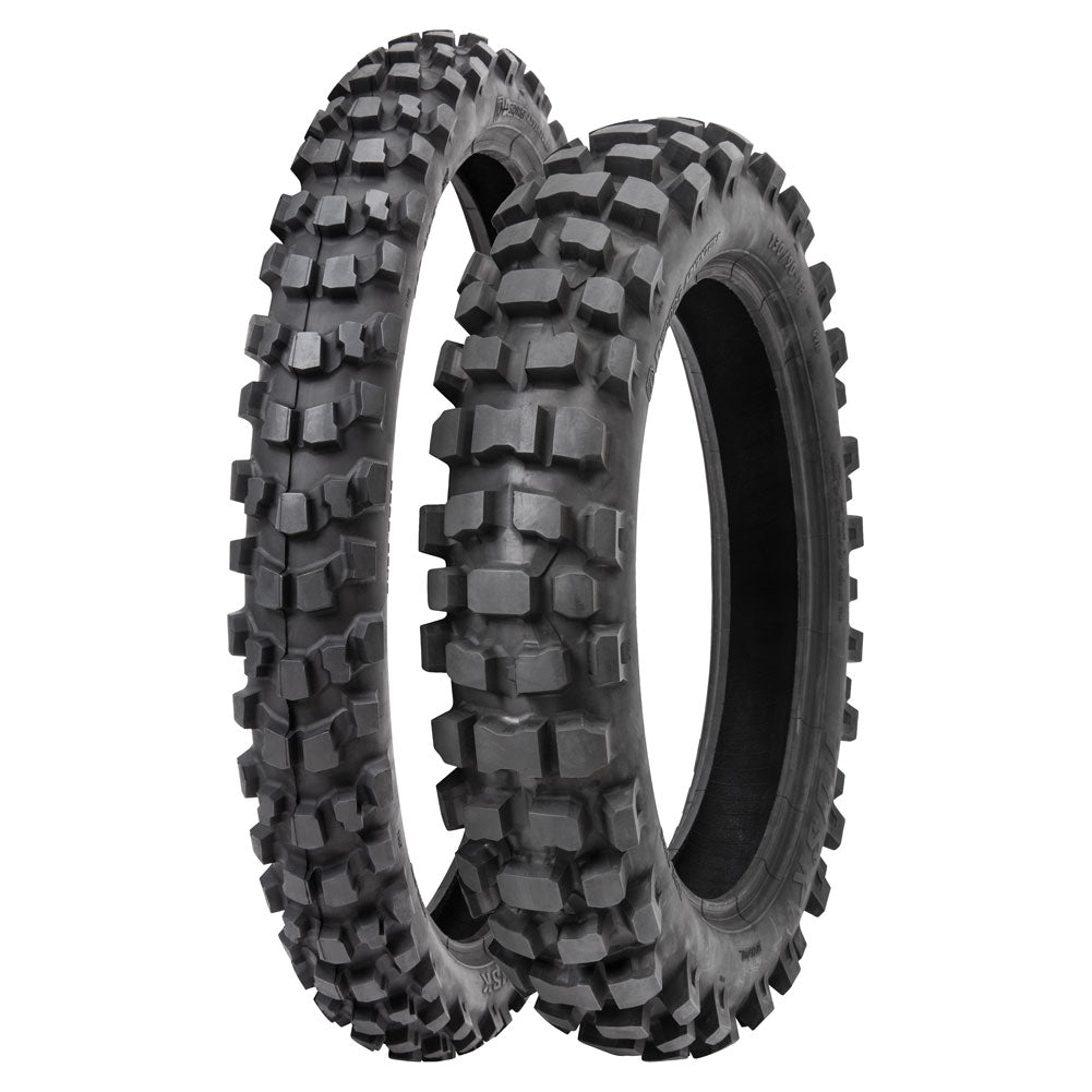 Tusk 2104470002 Dsport Adventure Tire Set 90/90-21 130/90-18 Tube Type