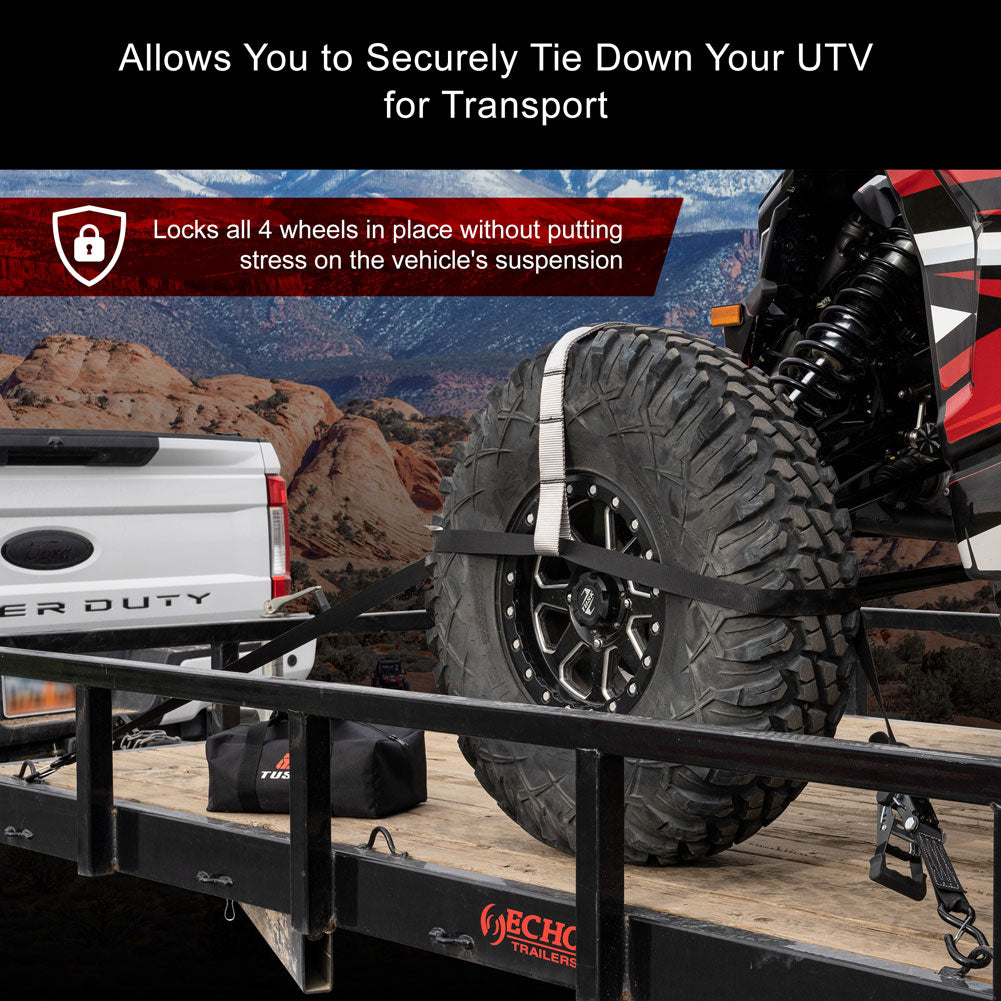 Tusk 2104700001 UTV Tire Bonnet Kit (4 Wheel Kit)