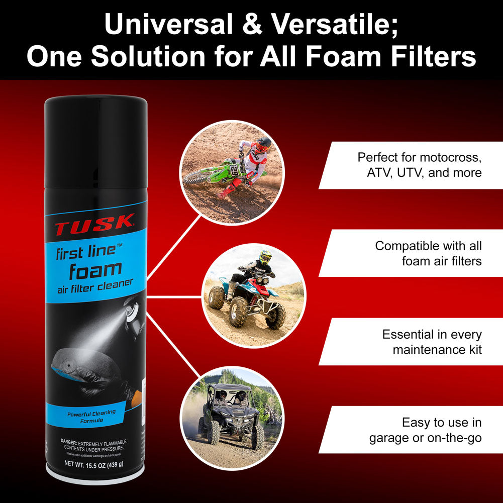 Tusk 2105700001 First Line Foam Air Filter Cleaner 15.5 oz.