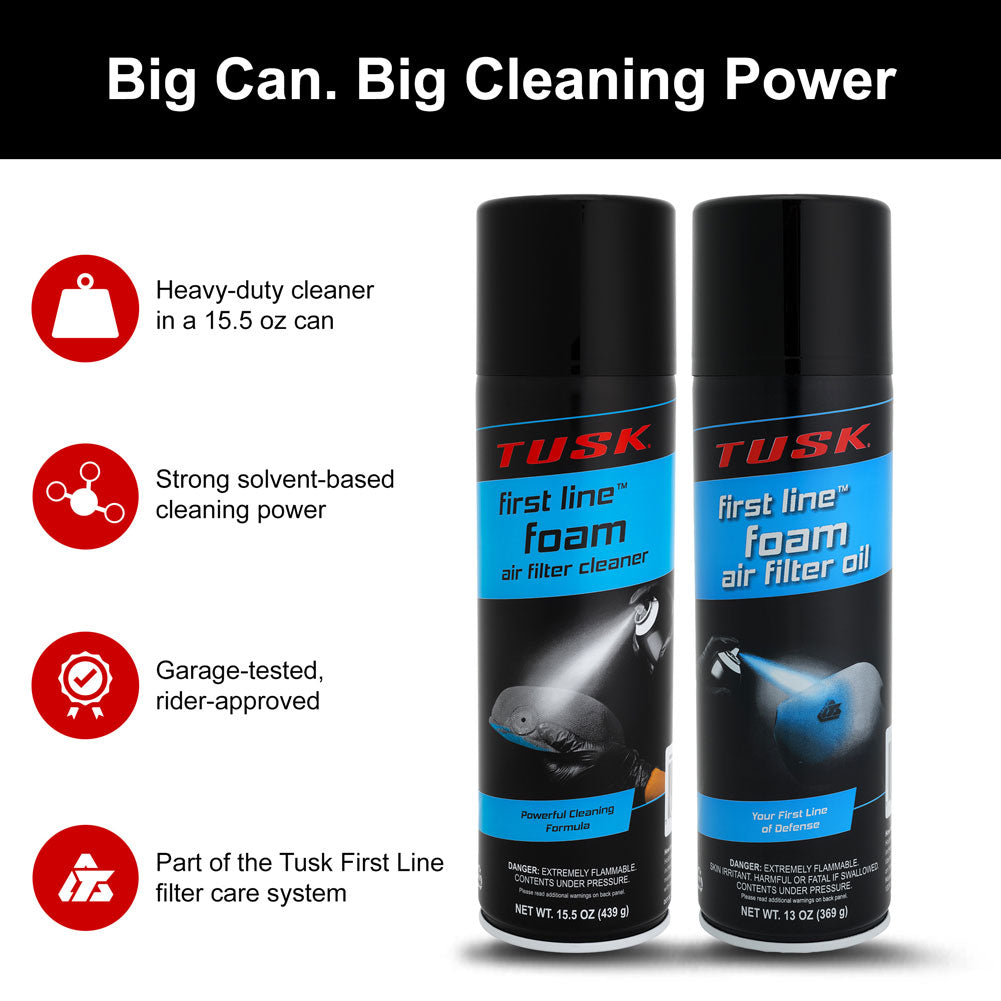 Tusk 2105700001 First Line Foam Air Filter Cleaner 15.5 oz.