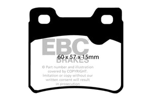 EBC UD427 94-96 Saab 900 2.0 Turbo Ultimax2 Rear Brake Pads