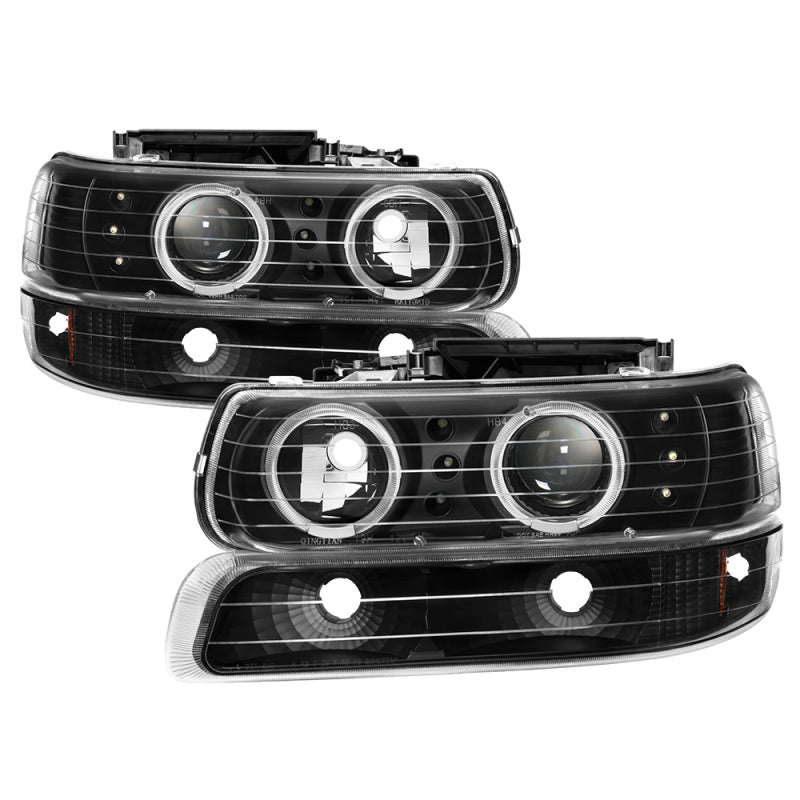 xTune 9036781 fits Chevy Silverado 1500/2500 99-02 Bumper Projector Headlights