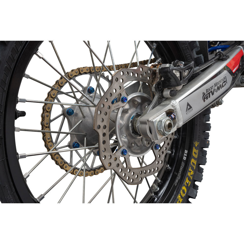 Tusk 2119370004 Titanium Rotor Bolt Kit Burnt Blue