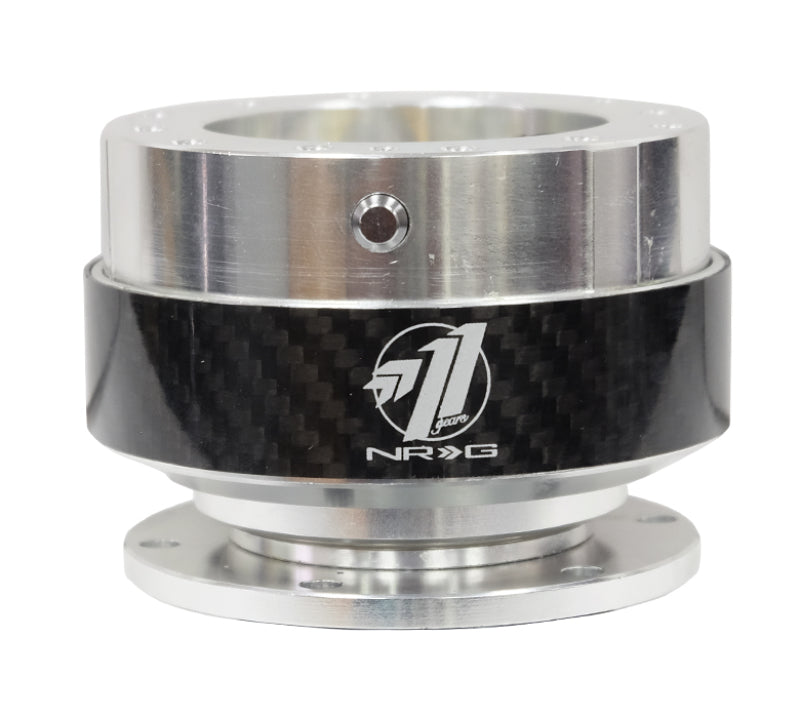 NRG SRK-100CF Quick Release Gen 1.5 - Black Body / Carbon Fiber Ring