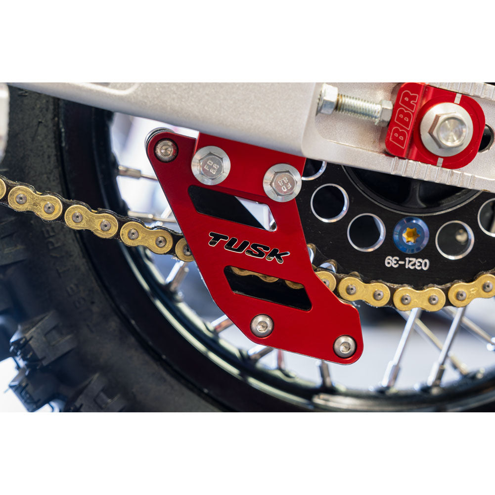 Tusk 2122610012 Chain Guide  Red