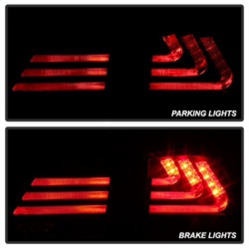 Spyder 5082596 fits Lexus 07-11 GS 350 LED Tail Lights Black ALT-YD-LGS06-LED-B