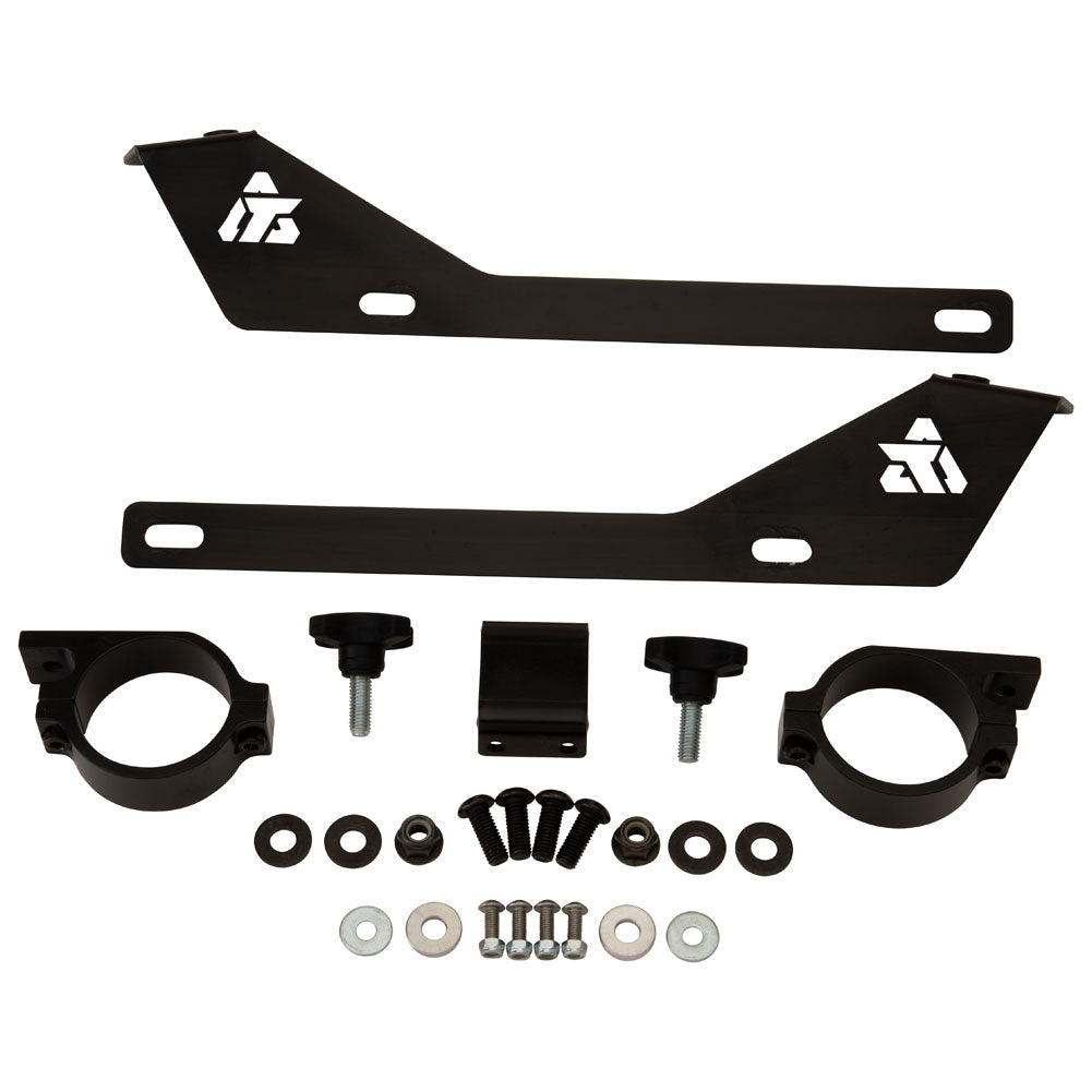 Tusk 2132640001 UTV Folding Detachable Polycarb Windshield Scratch Resistant