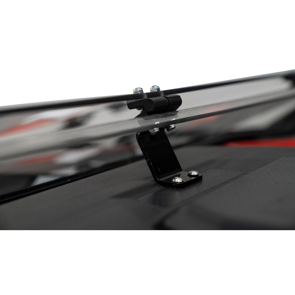 Tusk 2132640001 UTV Folding Detachable Polycarb Windshield Scratch Resistant