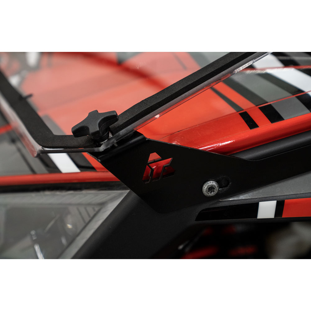 Tusk 2132640001 UTV Folding Detachable Polycarb Windshield Scratch Resistant