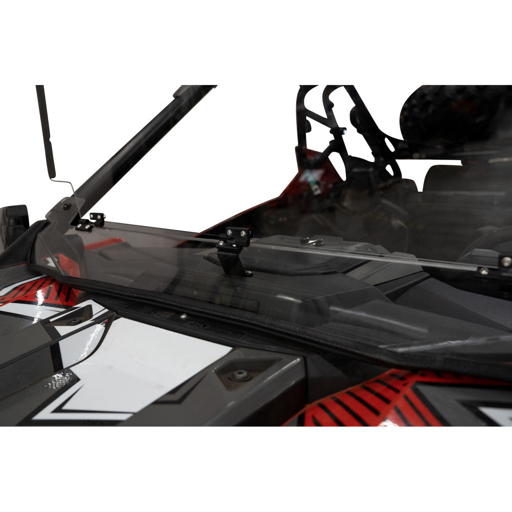 Tusk 2132640001 UTV Folding Detachable Polycarb Windshield Scratch Resistant