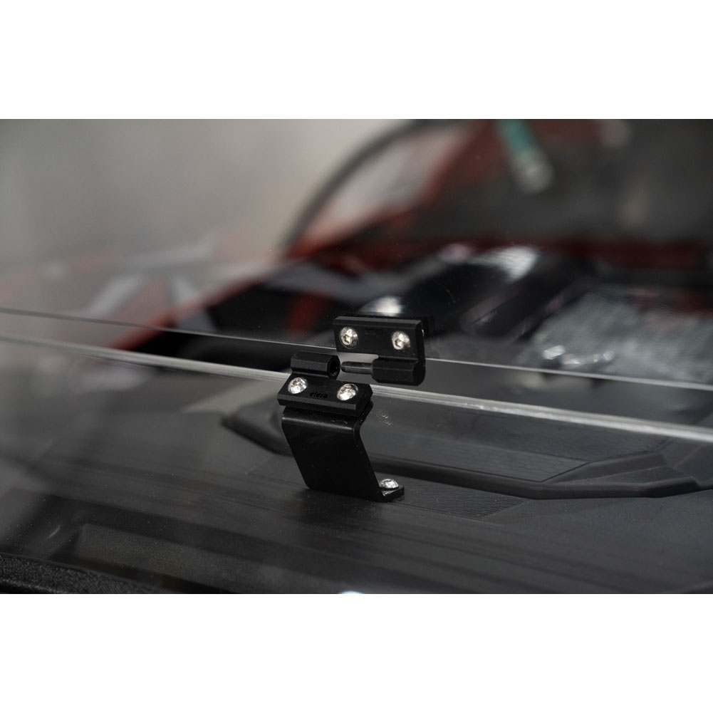 Tusk 2132640001 UTV Folding Detachable Polycarb Windshield Scratch Resistant