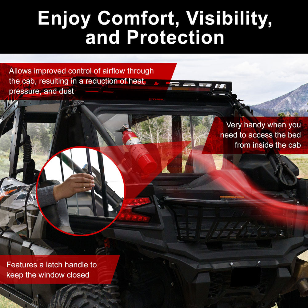 Tusk 2132710002 Sliding Rear Glass Window