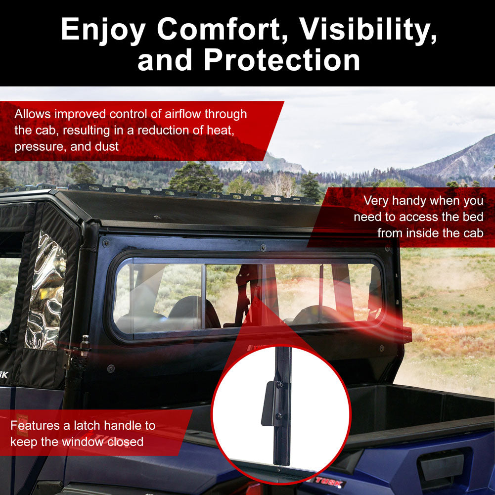 Tusk 2132710003 Sliding Rear Glass Window