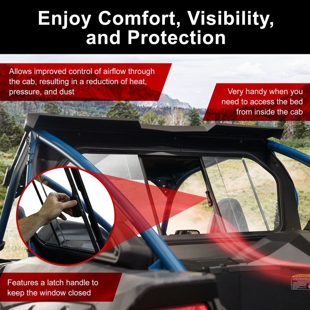 Tusk 2132710004 Sliding Rear Glass Window