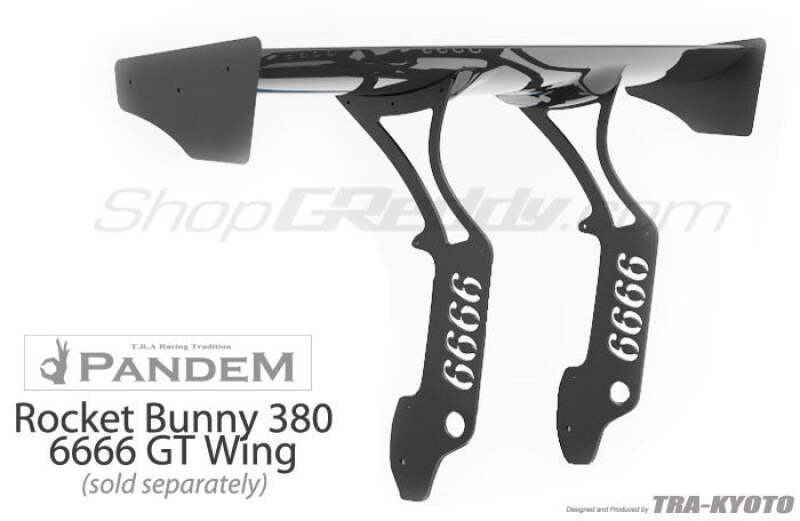 GReddy 17020388 89-93 fits Nissan 240SX Rocket Bunny RPS13 V2 6666 GT Wing