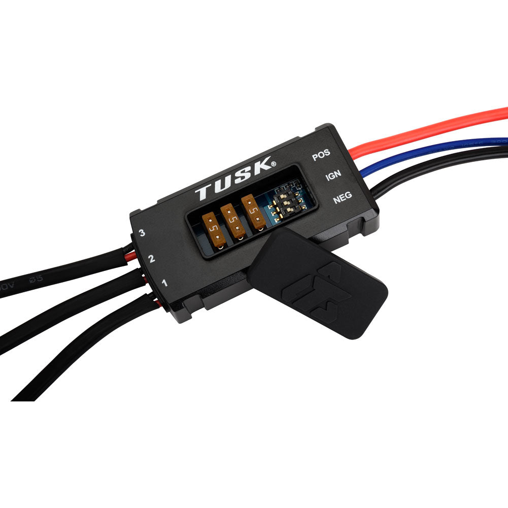 Tusk 2137540001 3-Way Compact 12V Accessory Power Harness