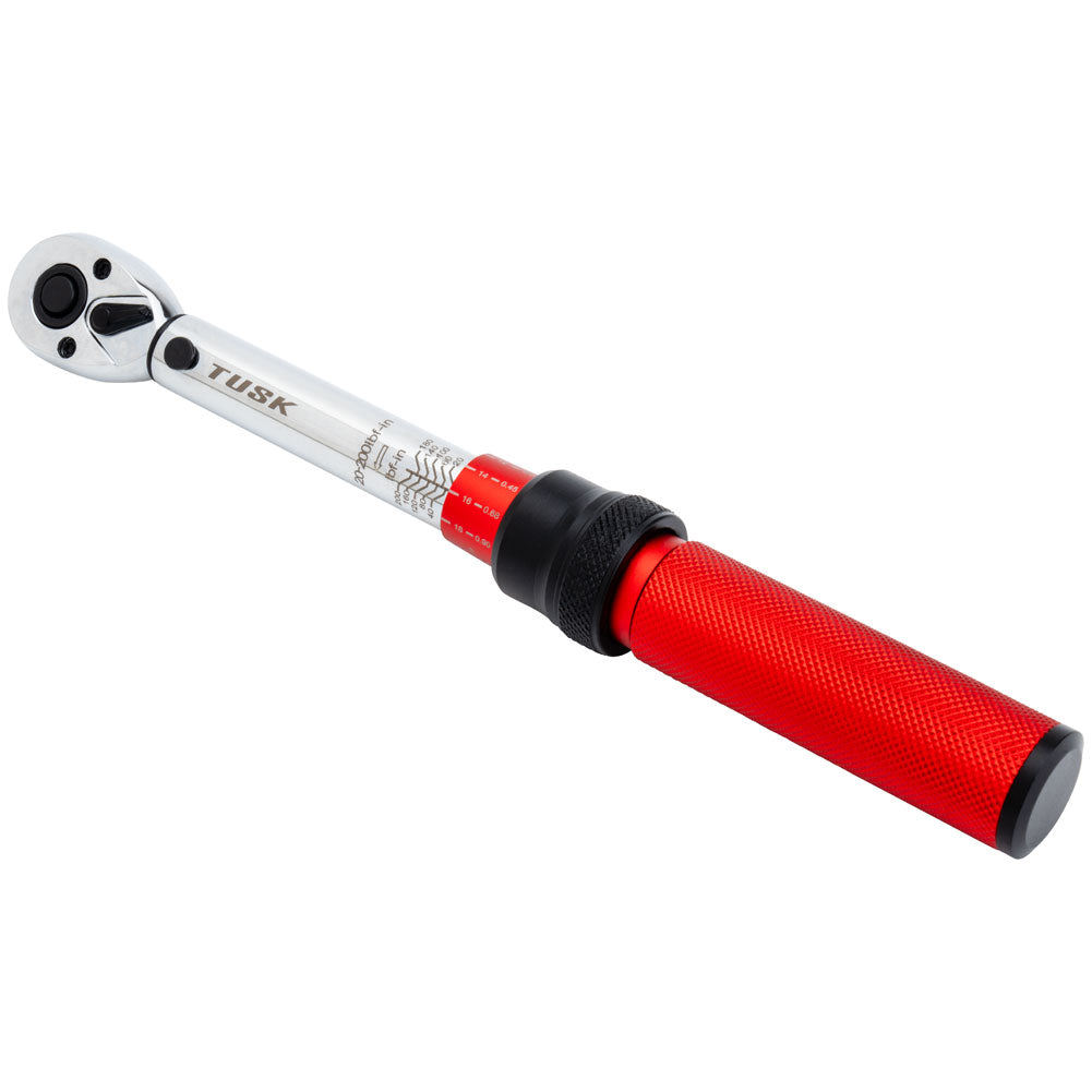 Tusk 2138010001 Torque Wrench 1/4" Drive