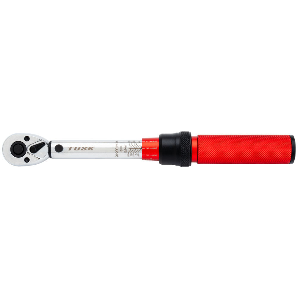Tusk 2138010001 Torque Wrench 1/4" Drive