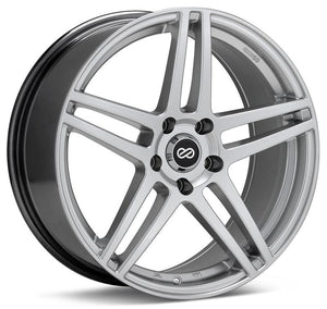 Enkei RSF5 16x7 5x100 45mm Offset 72.6mm Bore Hyper Silver Wheel