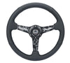 NRG RST-037MB-BGD-R RST-037MB-BGD-R Reinforced Black Perforated Leather