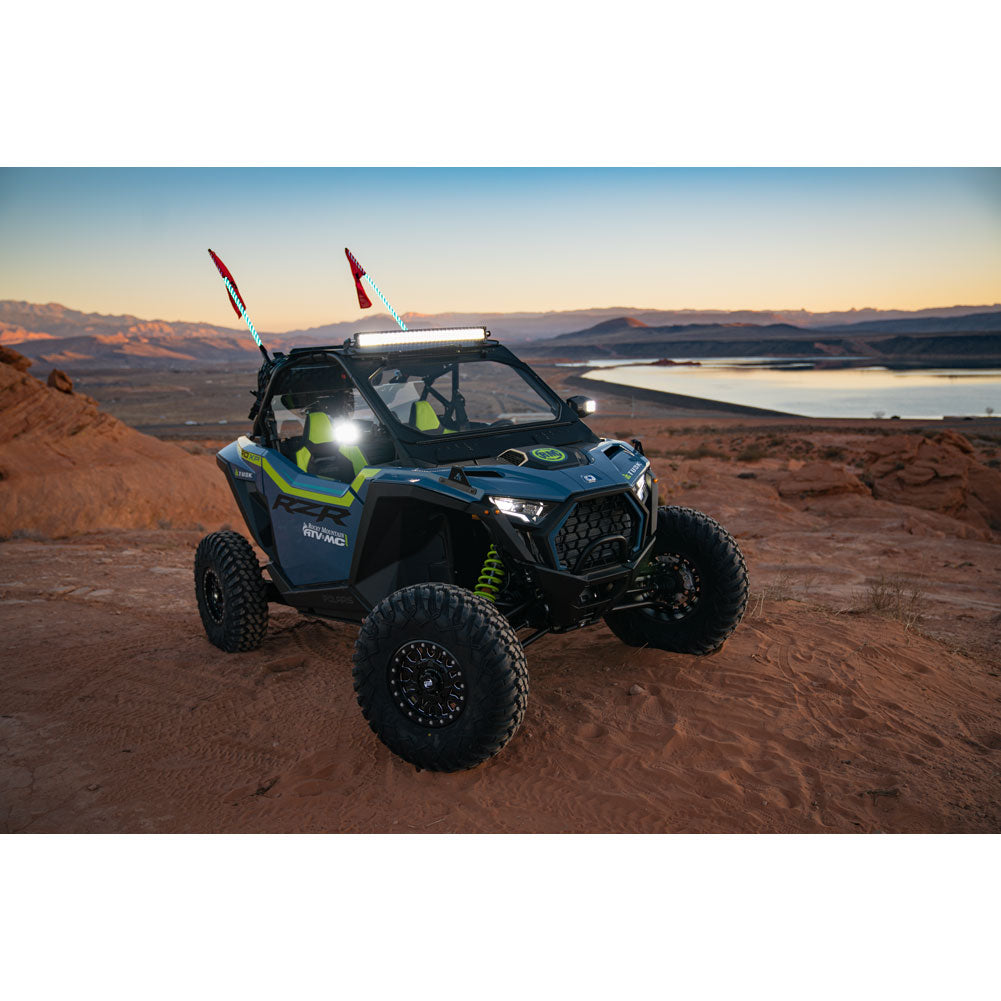 Tusk 2145660001 UTV LED Side View Mirrors 1 3/4" - 1 7/8"