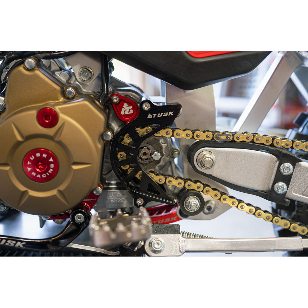 Tusk 2146030001 Front Sprocket Guard  Black
