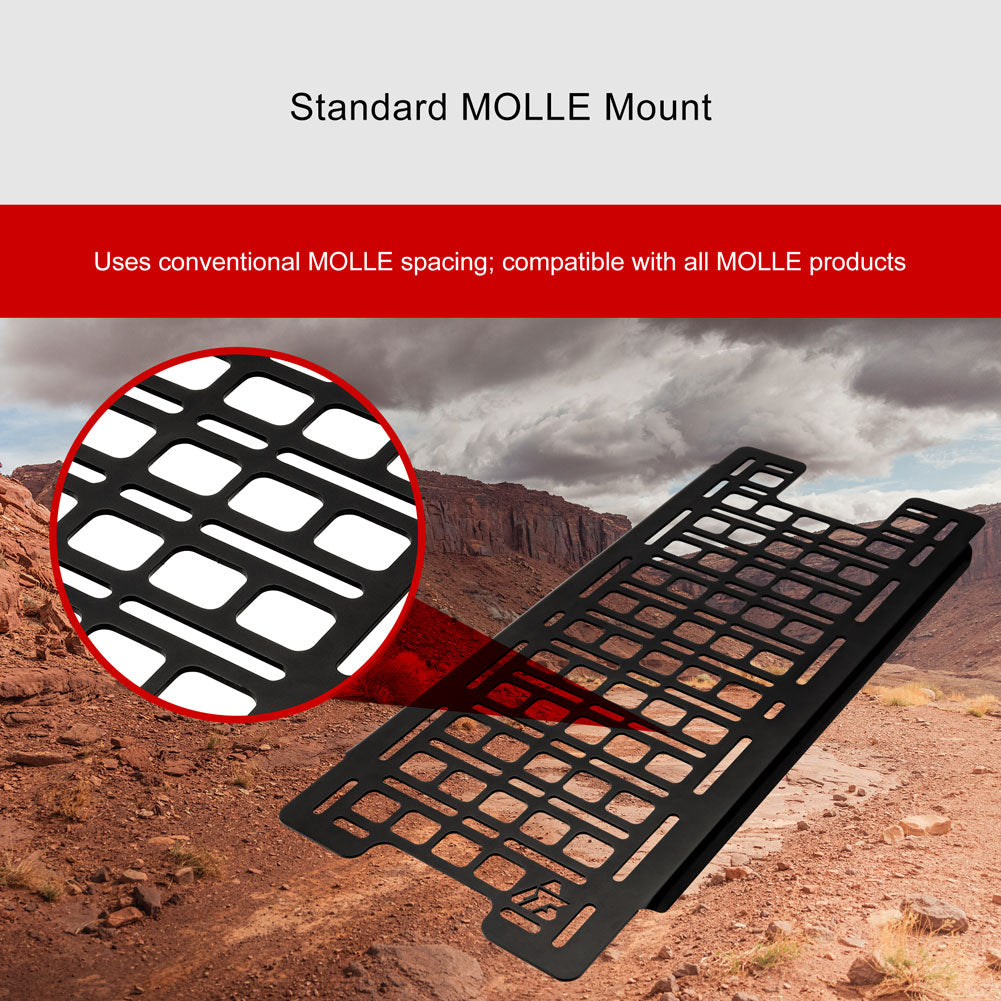 Tusk 2148600008 Aluminum MOLLE Panel Overhead