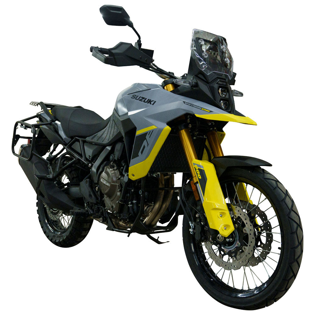 Tusk 2149440024 Pannier Racks with Nelson Rigg Hurricane Dry Saddlebags  Black