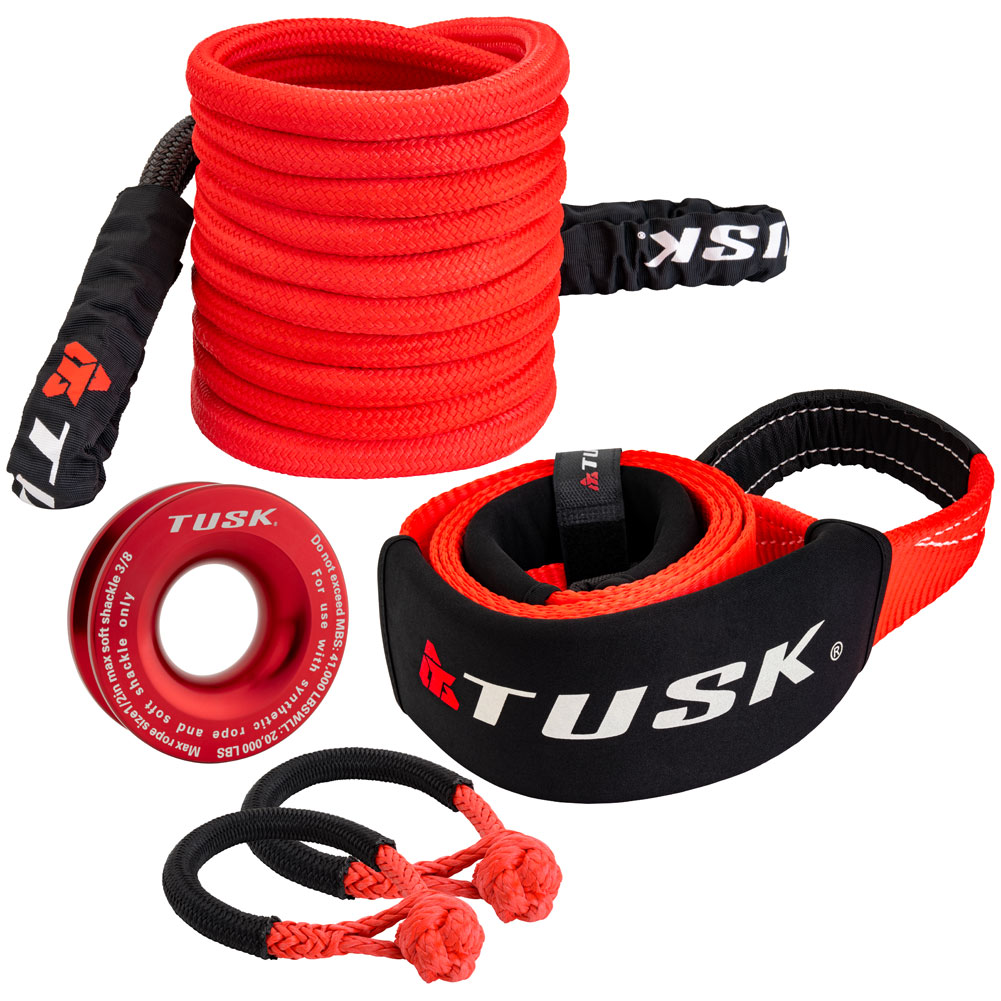 Tusk 2150830004 UTV Kinetic Recovery Kit Stage 3 Aluminum