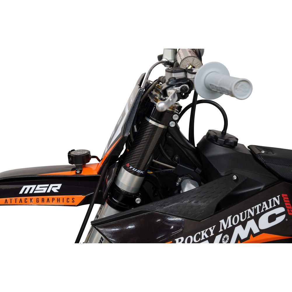 Tusk 2152660001 Carbon Fiber Motorcycle Registration Wrap