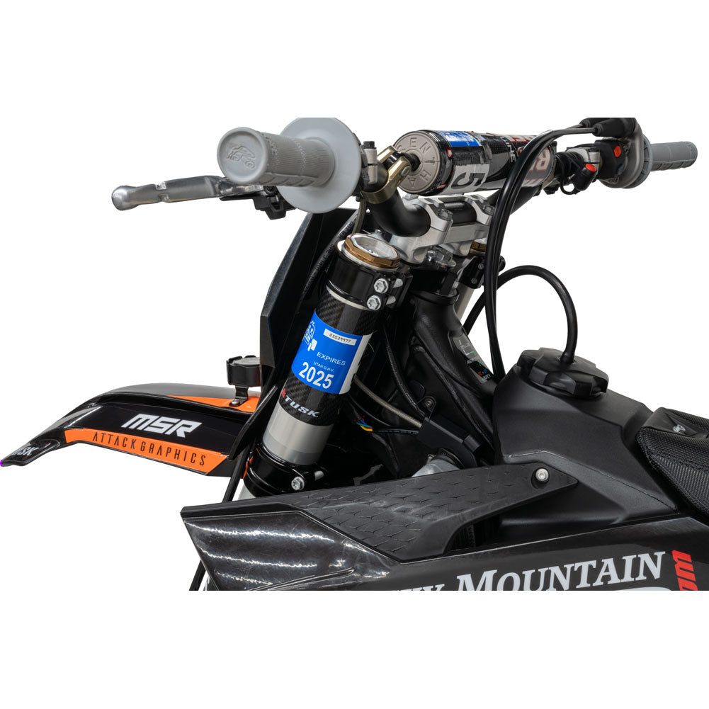 Tusk 2152660001 Carbon Fiber Motorcycle Registration Wrap