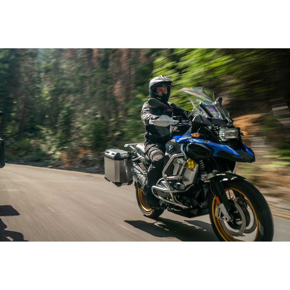 Tusk 2154070001 Frontier Panniers 38 Liter Brushed Aluminum