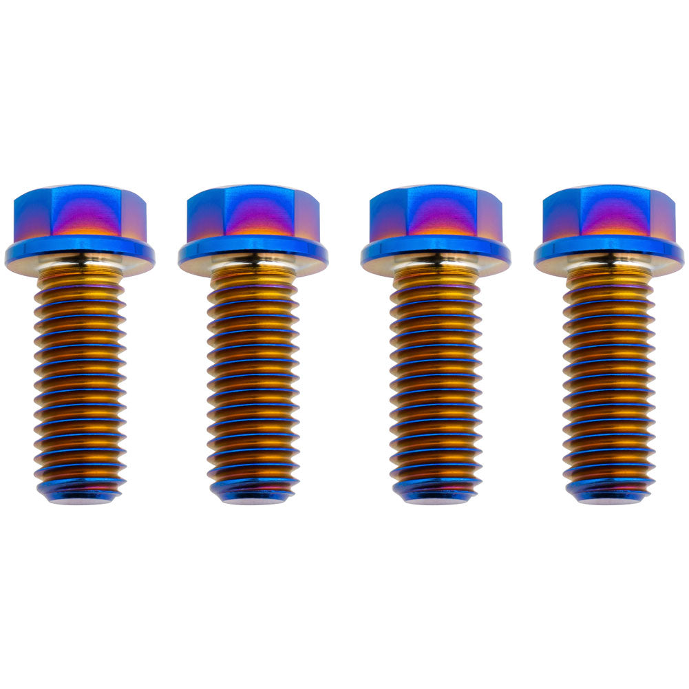 Tusk 2156770004 Titanium Axle Pinch Bolt Kit Burnt Blue