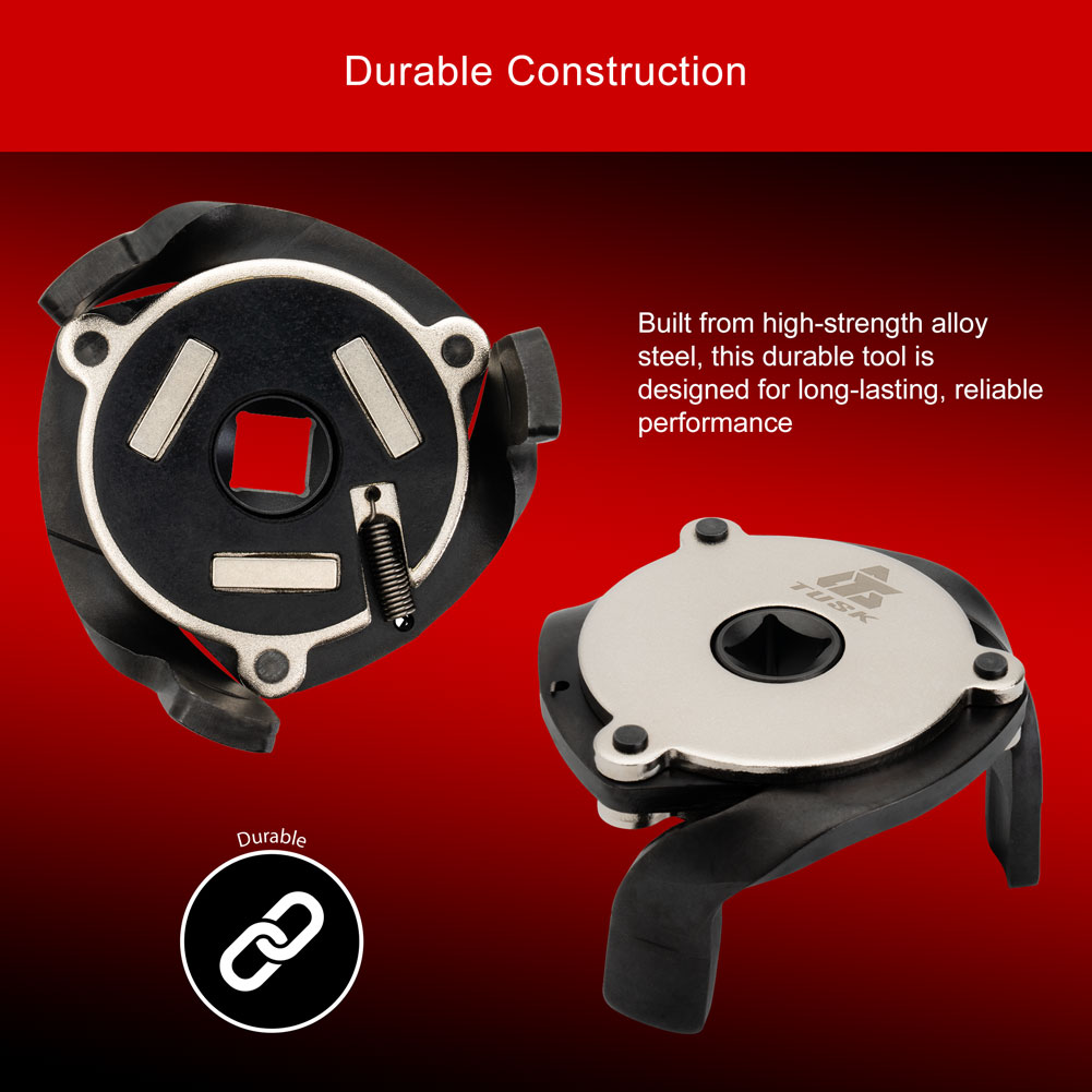 Tusk 2156790001 3-Jaw Adjustable Oil Filter Wrench