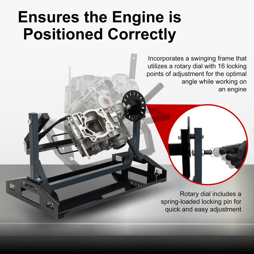 Tusk 2157690001 Motorcycle Engine Stand
