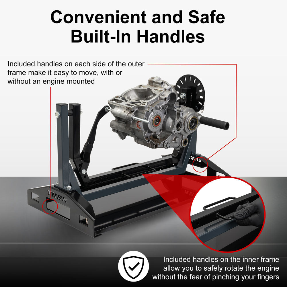 Tusk 2157690001 Motorcycle Engine Stand